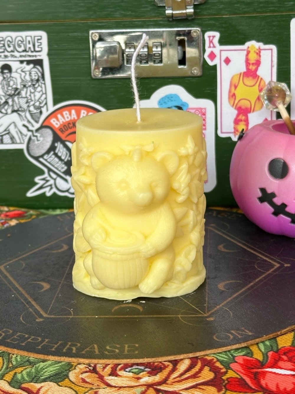 Honey Bear Candle